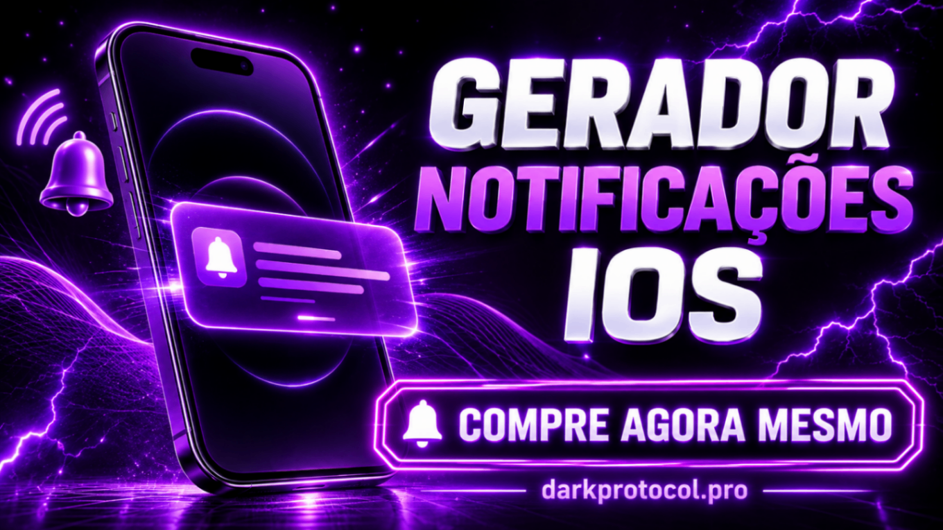 GERADOR NOTIFICAÇÕES IOS