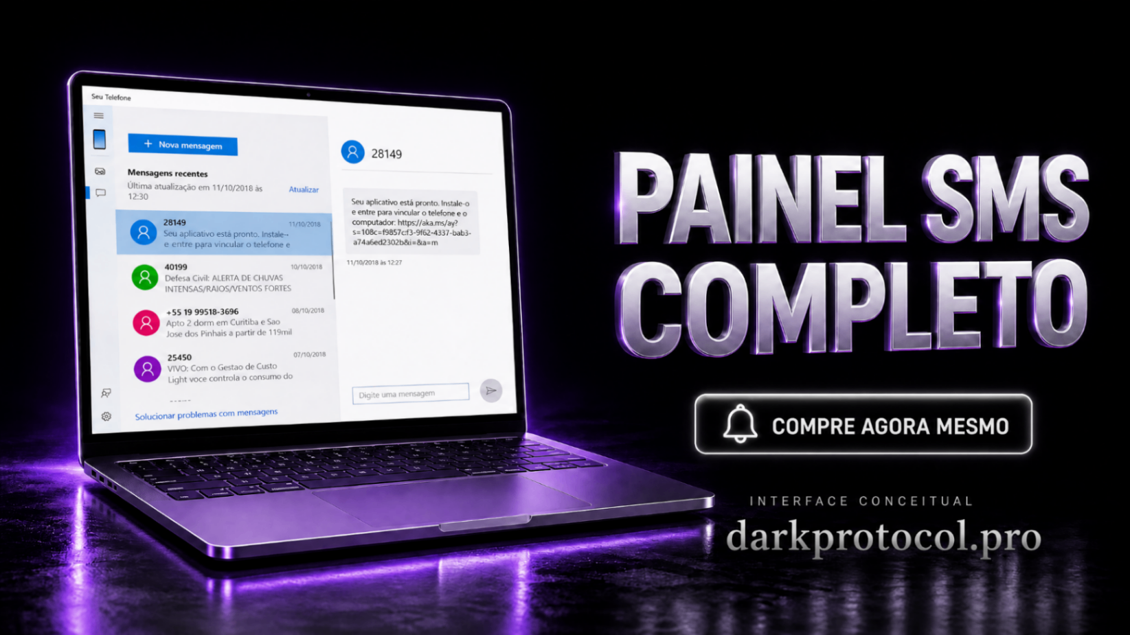 PAINEL SMS COMPLETO