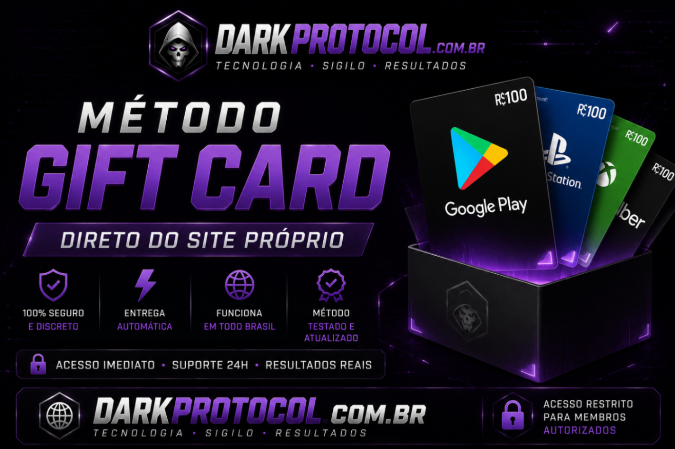 MÉTODO GIFT CARD (GRATIS)