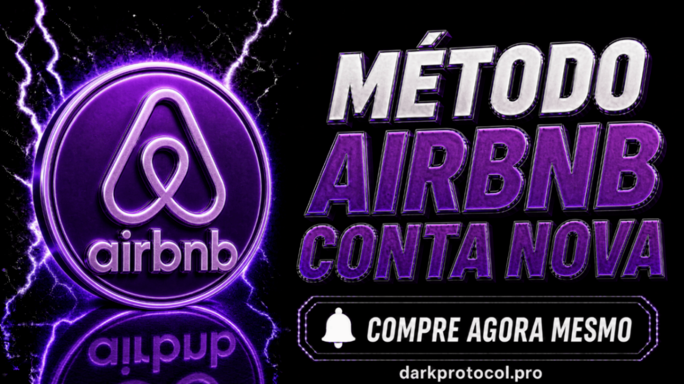 MÉTODO AIRBNB CONTA NOVA