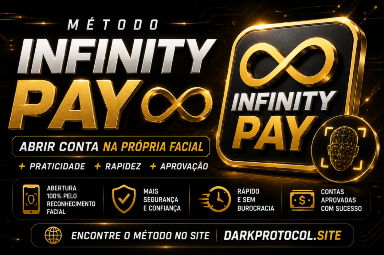 MÉTODO ABRIR LARA INFINITEPAY (NA SUA FACIAL)