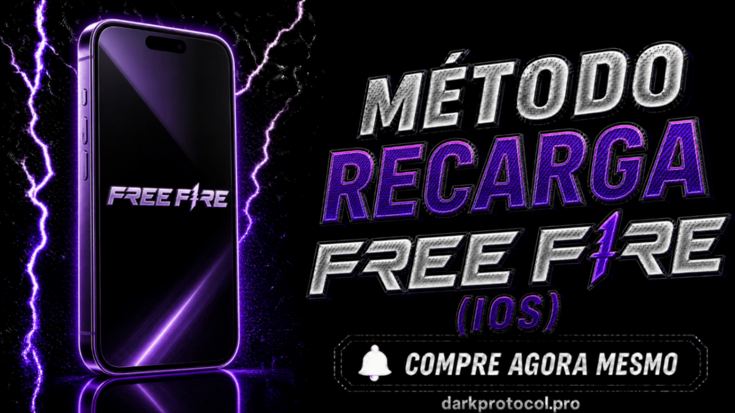 MÉTODO RECARGA FREE FIRE (IOS)
