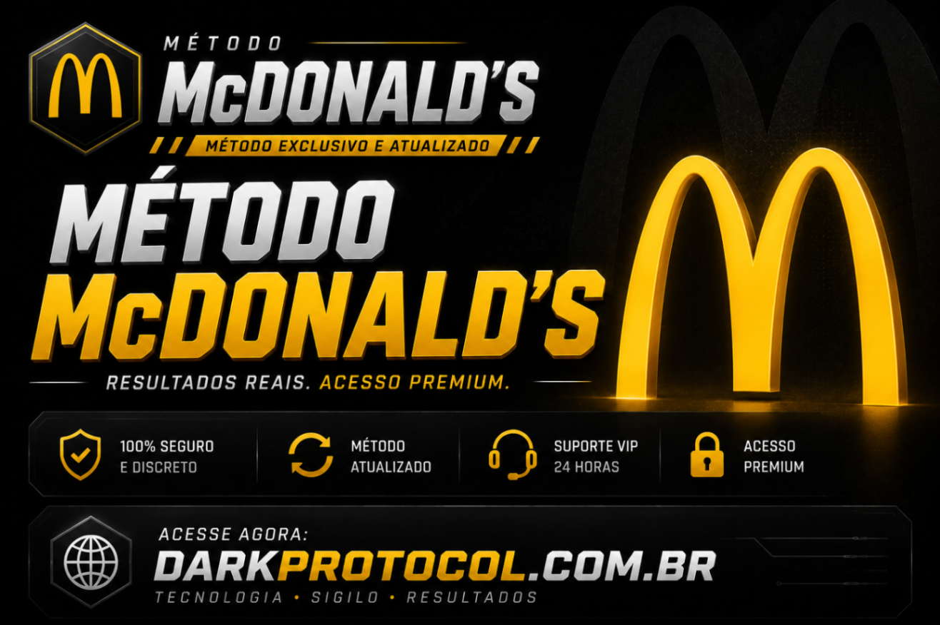 MÉTODO MCDONALD’s GRATIS!