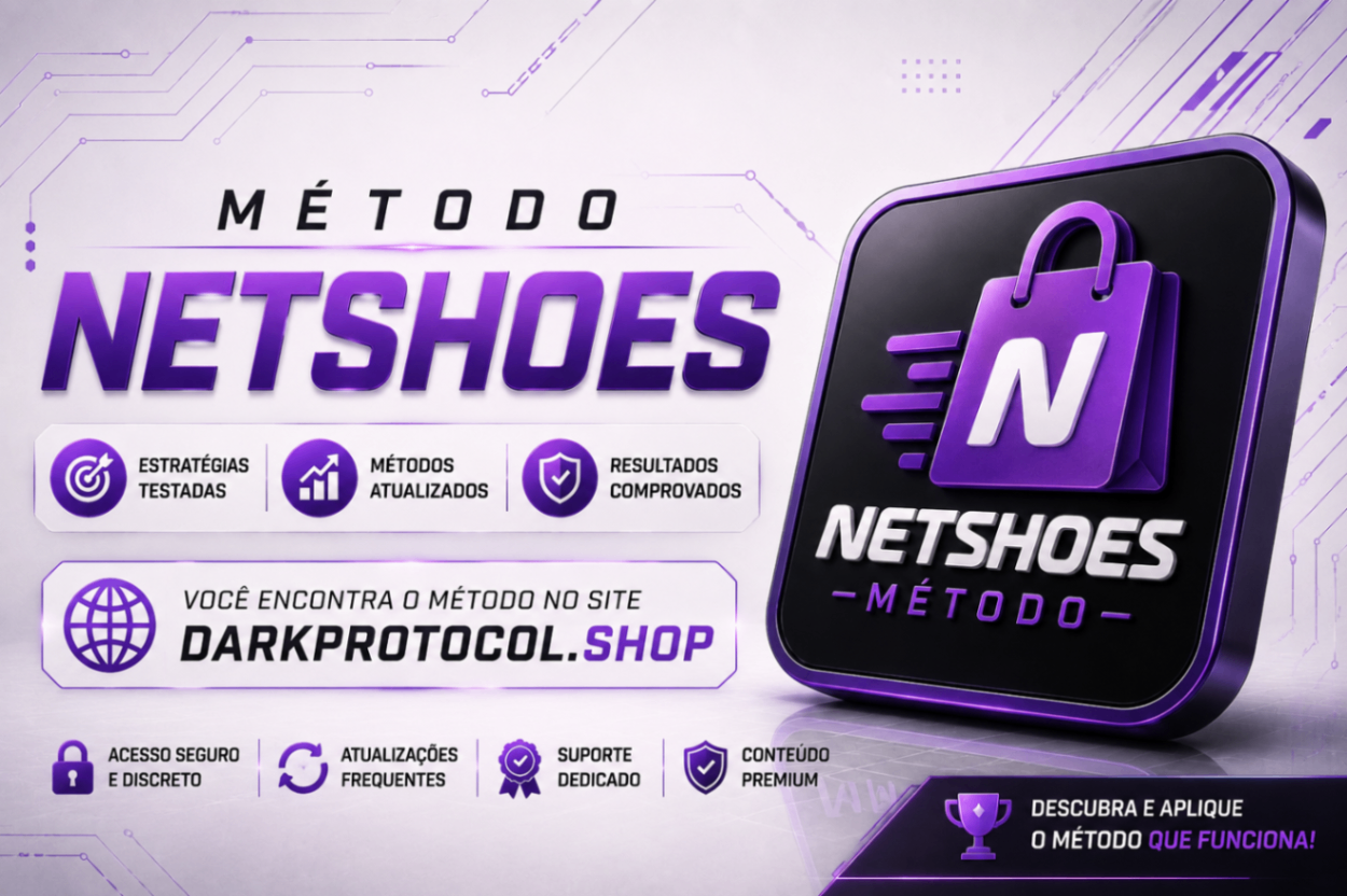 MÉTODO NETSHOES (CONTA NOVA)