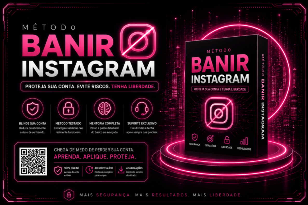 MÉTODO BANIR INSTAGRAM