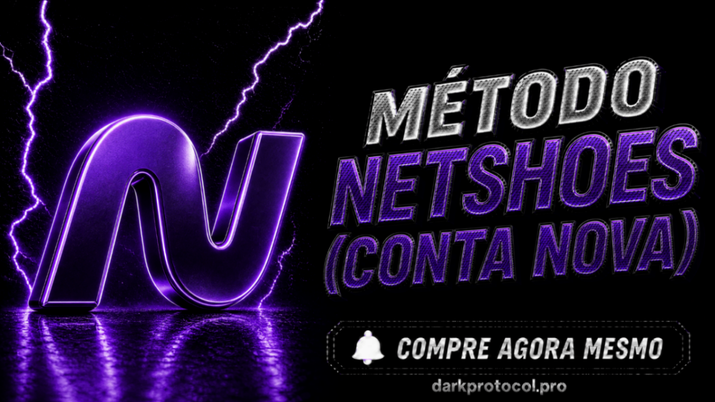 MÉTODO NETSHOES (CONTA NOVA)