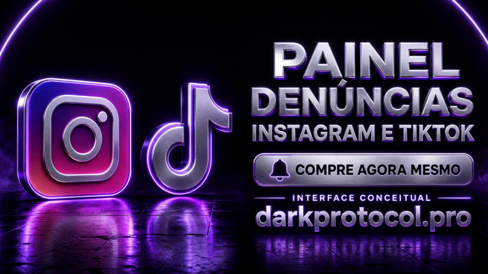 PAINEL DENUNCIAS INSTAGRAM E TIKTOK